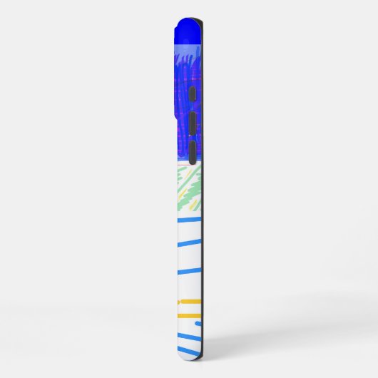 Feiertag Abstrakt iPhone Hülle (Linke Seite)