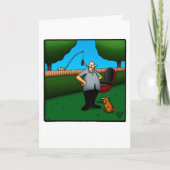 Feiertag "Barbecue Spaß" Card Karte (Vorderseite)