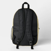 Feiertag Bedruckter Rucksack (Rückseite)