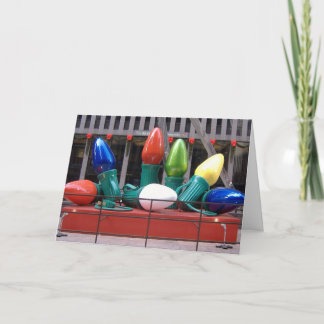 Feiertag beleuchtet Karte 2