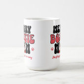 Feiertag Boston Terrier Hundemutter Kaffeetasse (Mittel)