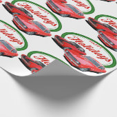 Feiertag Camaros Geschenkpapier (Ecke)