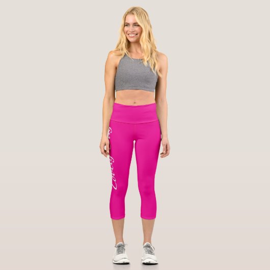 Feiertag Capri Leggings (Vorderseite)