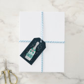 Feiertag Cheers! Weihnachtsgeschenke Tags Geschenkanhänger (Mit Garn)