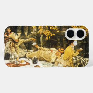 Feiertag, das Picknick von James Tissot, viktorian iPhone 16 Hülle