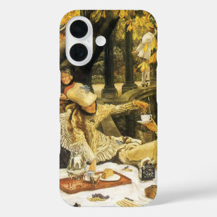 Feiertag, das Picknick von James Tissot, viktorian iPhone 16 Hülle