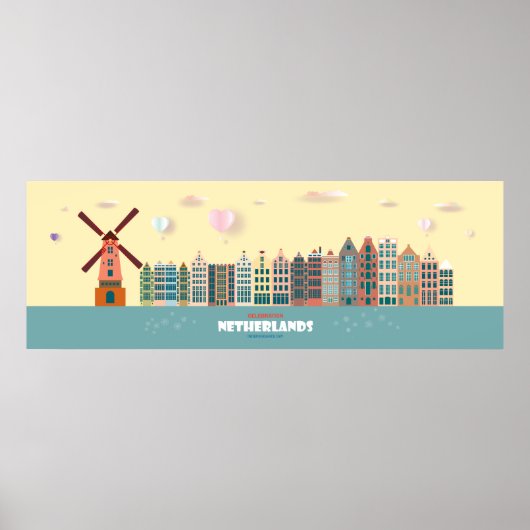 Feiertag der Niederlande Poster (Vorne)