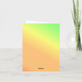 Feiertag des Vaters Karte (Rückseite)