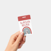 Feiertag des Weihnachtsmanns Ausweis (Handheld)