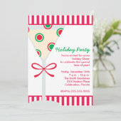 Feiertag Einladung (Stehend Vorderseite)