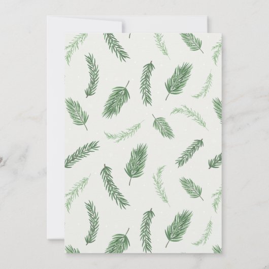 Feiertag Einladung (Rückseite)