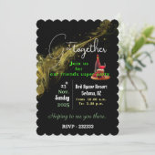 Feiertag Einladung (Stehend Vorderseite)