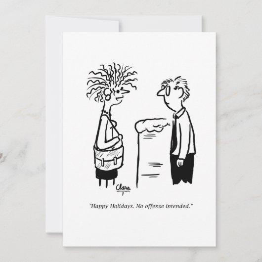 Feiertag Einladung - Funny ClaraT (Vorderseite)