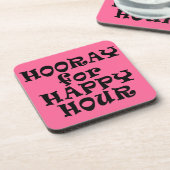 Feiertag für den Happy Hour Cork Untersetzer (Linke Seite)