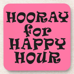 Feiertag für den Happy Hour Cork Untersetzer