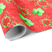 Feiertag Honu Schildkröten Geschenkpapier (Rolleneckpunkt)