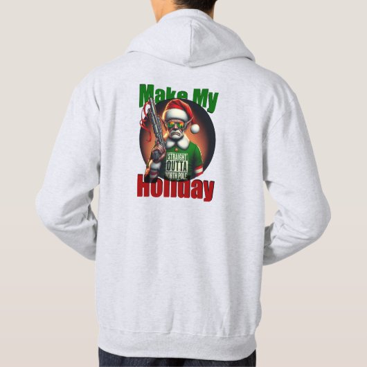 Feiertag Hoodie (Rückseite)