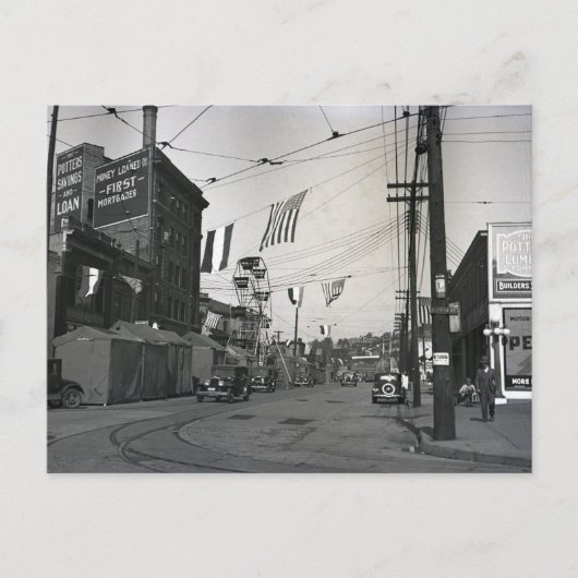 Feiertag im Osten Liverpools Ohio Postkarte (Vorderseite)