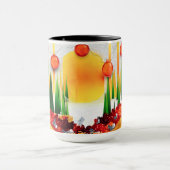 Feiertag in den Kiefern! Tasse (Zentrum)