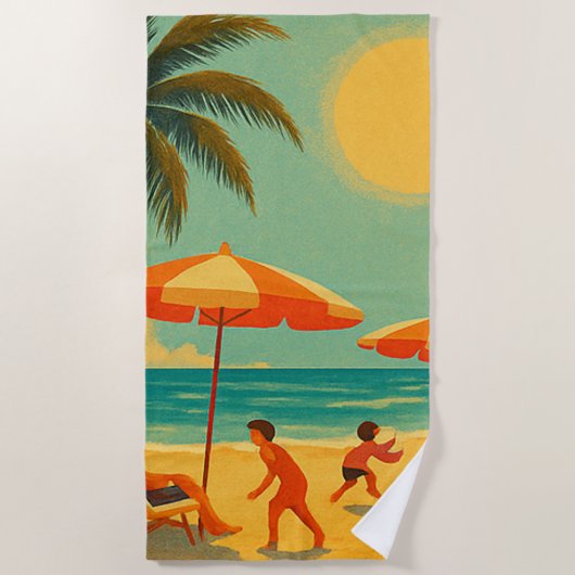 Feiertag ist strandtuch (Vorderseite)