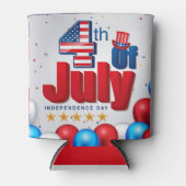 Feiertag Juli Dosenkühler (Vorderseite)