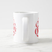 Feiertag Jumbo-Tasse (Rückseite)