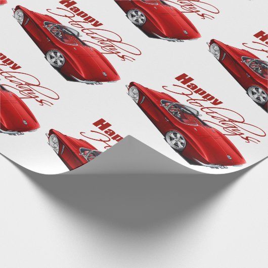 Feiertag Korvette Geschenkpapier (Ecke)