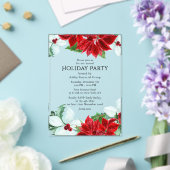 Feiertag Modernes Weihnachtsfest im Unternehmen Pa Acryleinladungen (In Situ (Hochzeit))