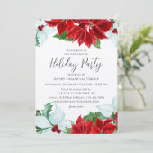 Feiertag Modernes Weihnachtsfest im Unternehmen Pa Einladung (Stehend Vorderseite)