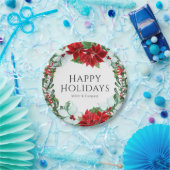 Feiertag Modernes Weihnachtsfest im Unternehmen Pa Pappteller (Party)