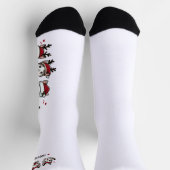 Feiertag Niedlich Weihnachten Socken (Oben)