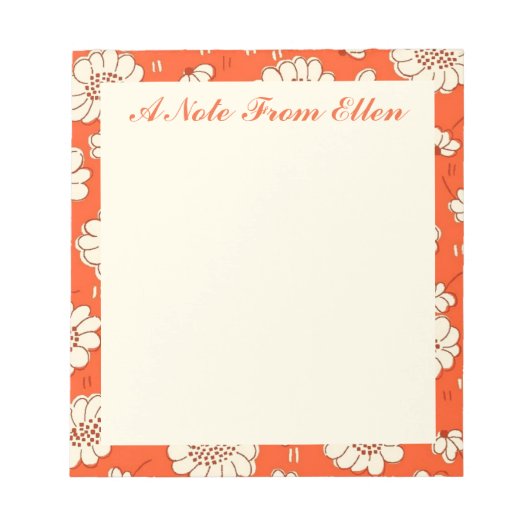 Feiertag Notizblock (Vorderseite)