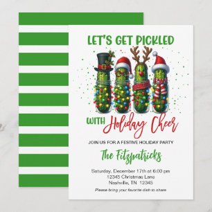 Feiertag Picknick Weihnachts Cocktail Abendessen P Einladung