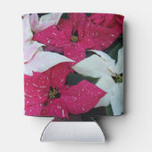 Feiertag Poinsettias Floral Dosenkühler (Rückseite)