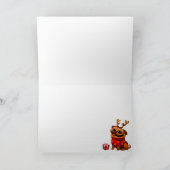 Feiertag PuGreeting Karte (Innenseite)