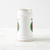 Feiertag Rottweiler Stein Bierglas (Mittel)