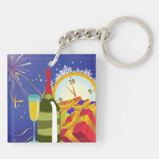 Feiertag Schlüsselanhänger (Rückseite)