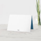 Feiertag Smash Weihnachts-Pickleball Karte (Rückseite)