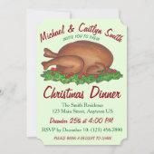 Feiertag Türkei Weihnachten Erntedank Abendessen P Einladung (Vorderseite)