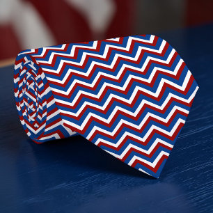 Feiertag - Vierter Juli Patriotische USA Krawatte