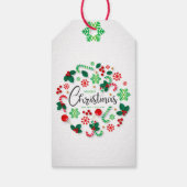 Feiertag - Weihnachtsfeiertag Geschenkanhänger (Rückseite)