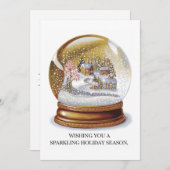 Feiertag - Weihnachtskarte Feiertagskarte (Vorne/Hinten)