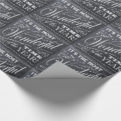 Feiertag Weihnachtstafel Geschenkpapier (Ecke)