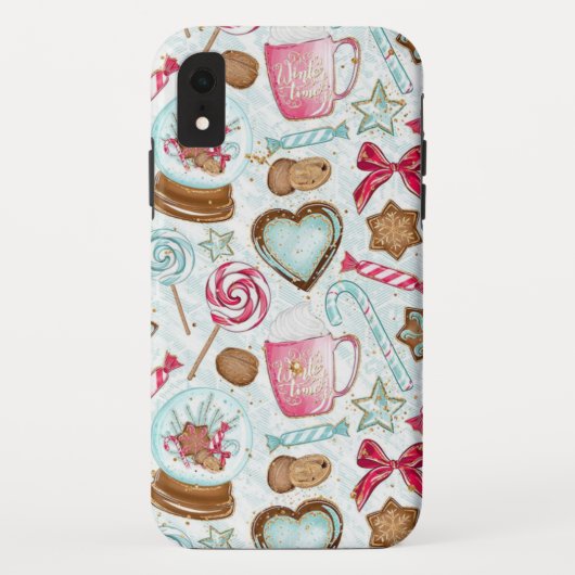 Feiertage bunt hell Case-Mate iPhone hülle (Rückseite)