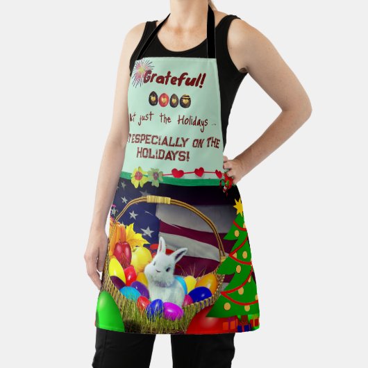 Feiertage - Dankbar Schürze (InSitu)