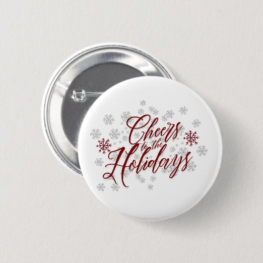 Feiertage - Eleganter Feierabend Button (Vorne & Hinten)