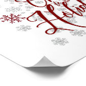 Feiertage - Eleganter Urlaub Poster (Ecke)