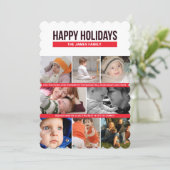 Feiertage Feiertagskarte (Stehend Vorderseite)