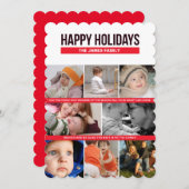 Feiertage Feiertagskarte (Vorne/Hinten)