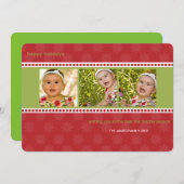 Feiertage Feiertagskarte (Vorne/Hinten)